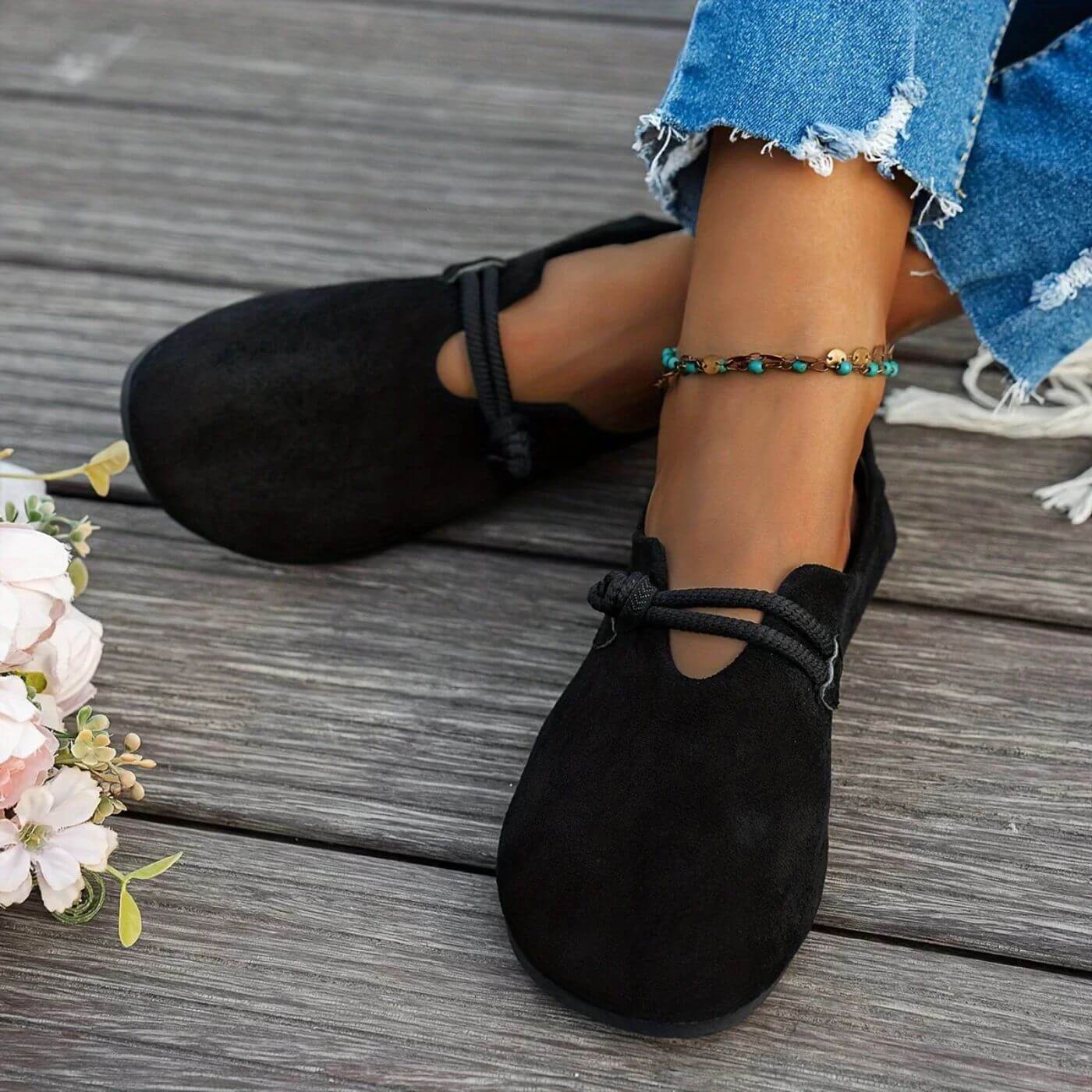 Alana™ - Komfortable Slip On Ortopediske Sko