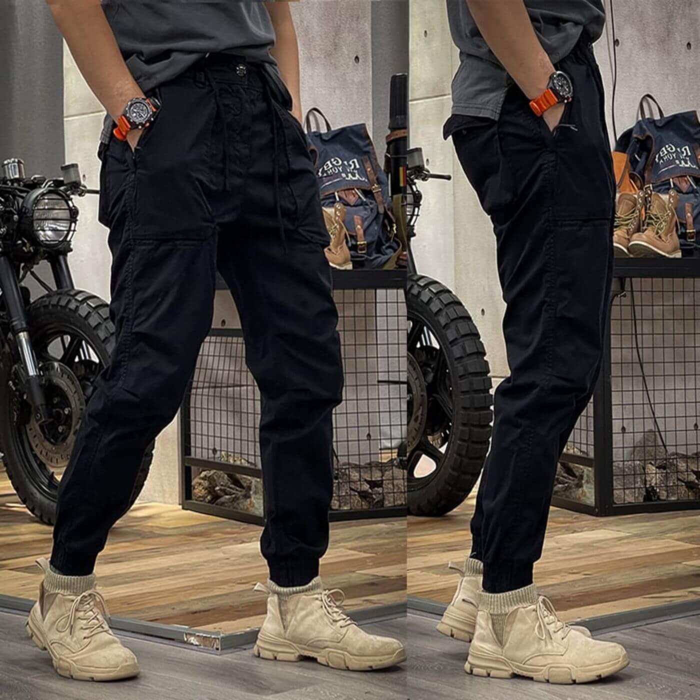 Magnus™ - Stilige Cargo-bukser med Smal Passform