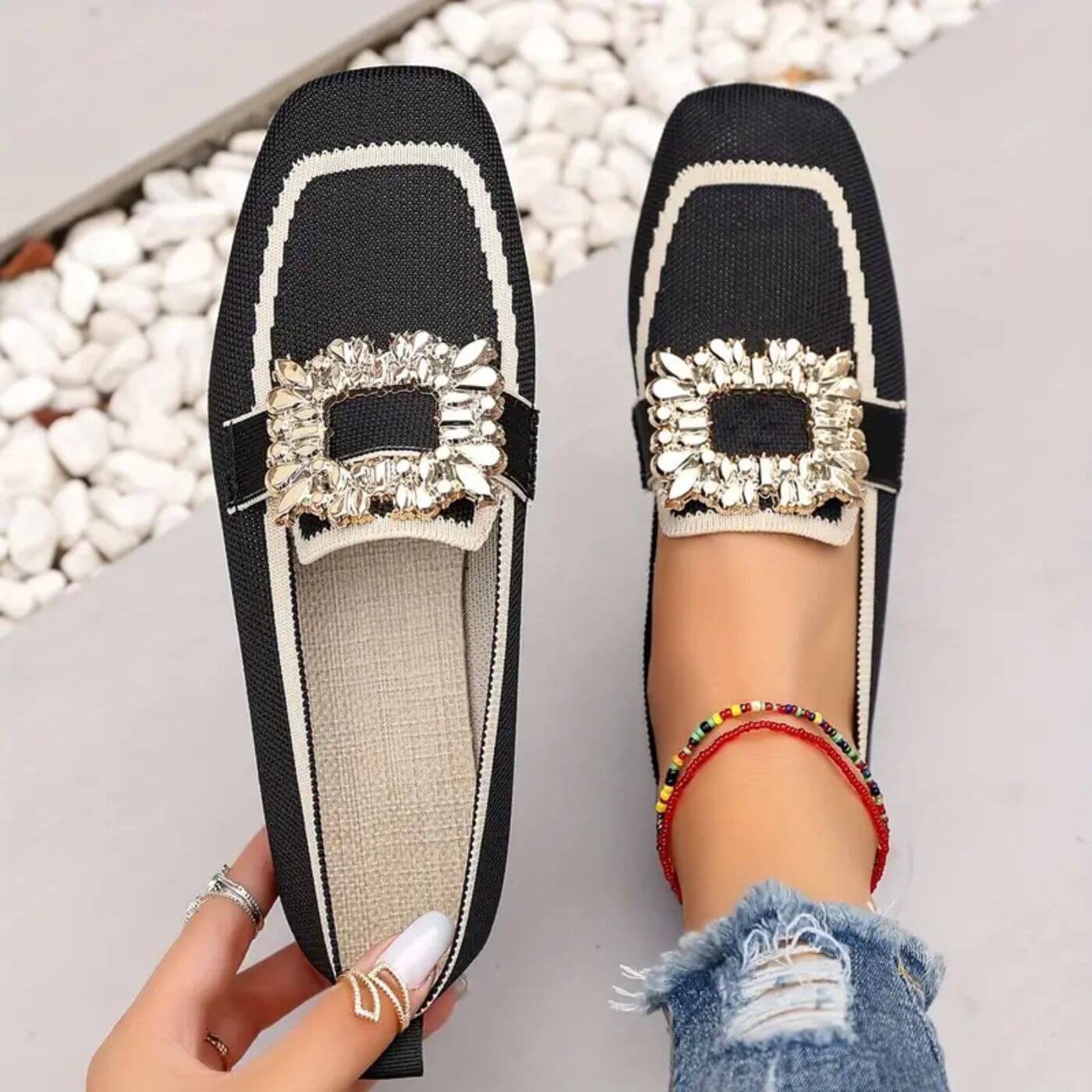 Thea™ - Elegant Ortopediske Slip on Loafers