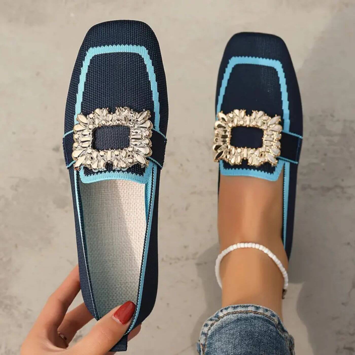 Thea™ - Elegant Ortopediske Slip on Loafers