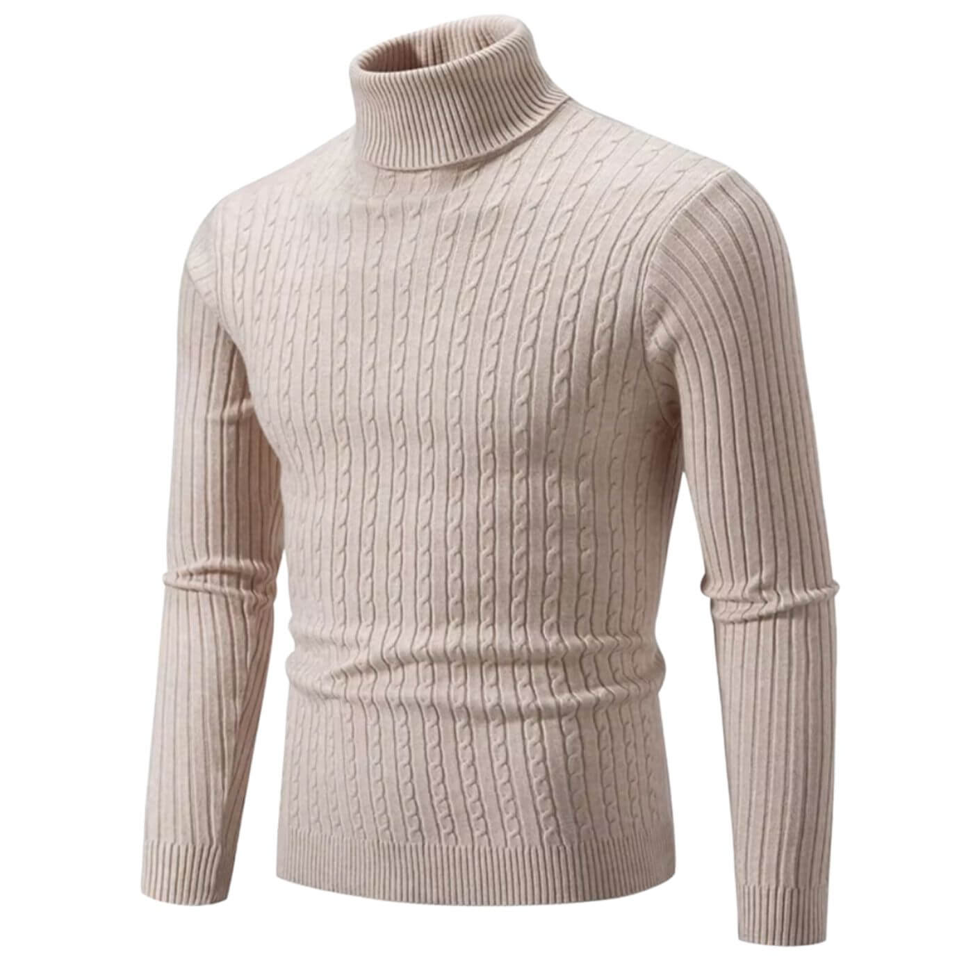 Thomas™ - Behagelig Slim Fit Høyhalset Genser (1+1 GRATIS)