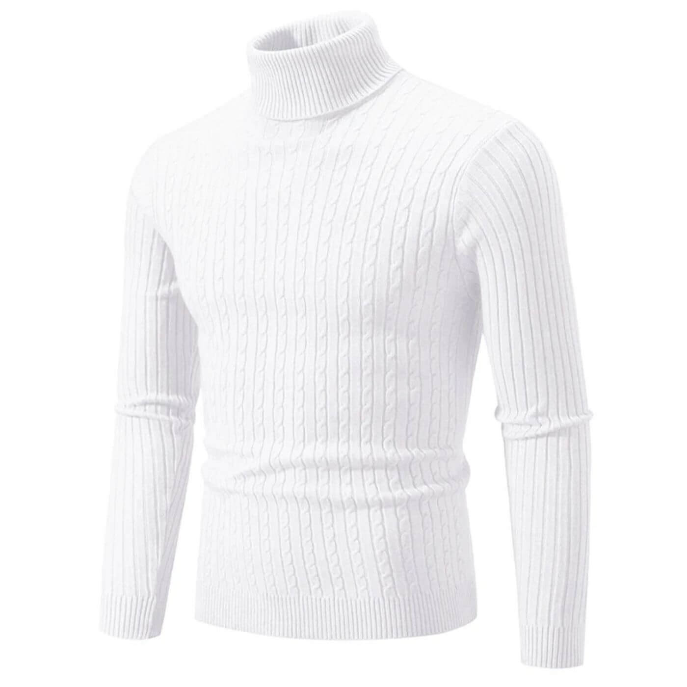 Thomas™ - Behagelig Slim Fit Høyhalset Genser (1+1 GRATIS)