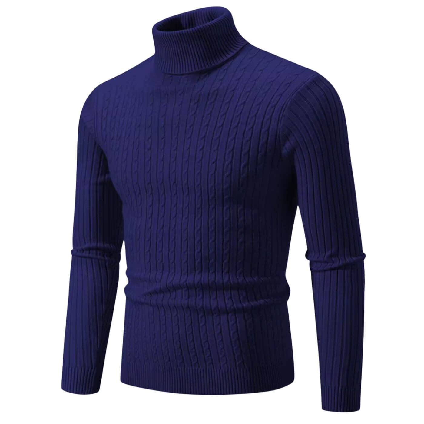 Thomas™ - Behagelig Slim Fit Høyhalset Genser (1+1 GRATIS)