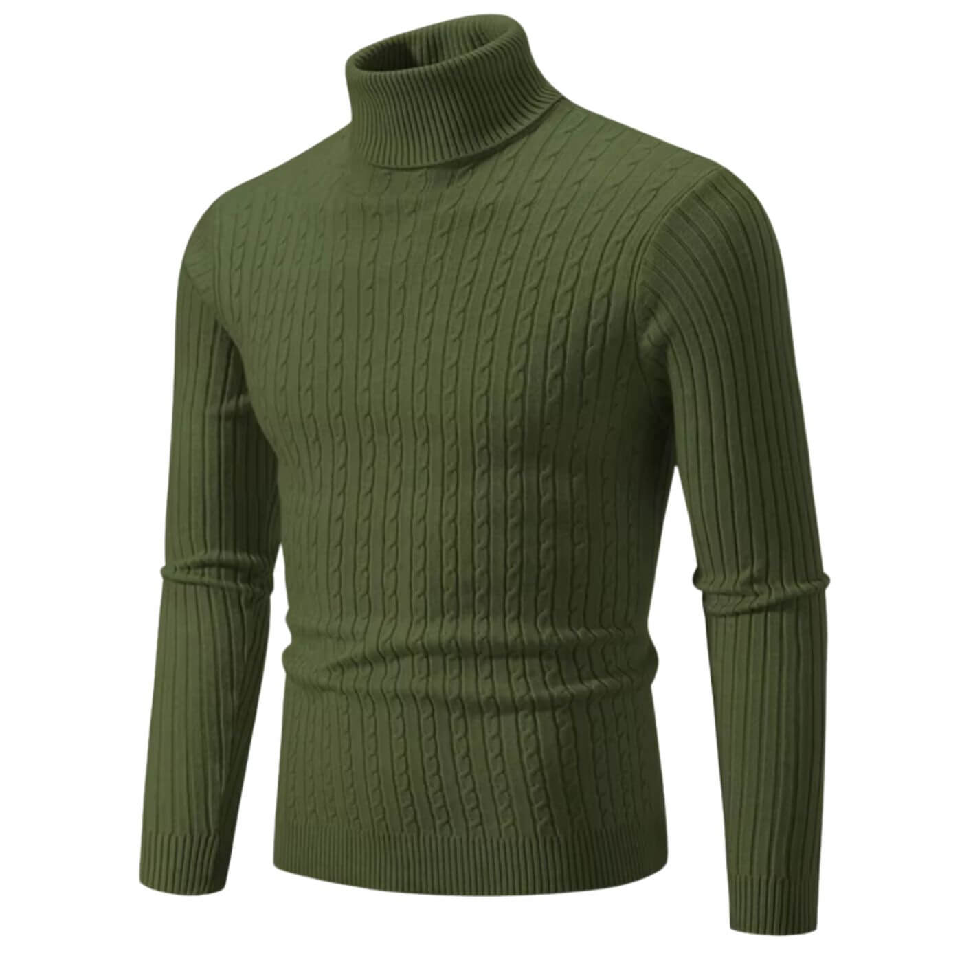 Thomas™ - Behagelig Slim Fit Høyhalset Genser (1+1 GRATIS)