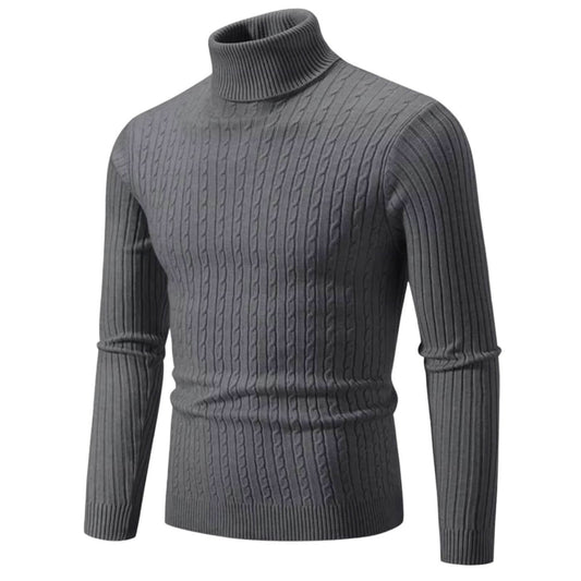Thomas™ - Behagelig Slim Fit Høyhalset Genser (1+1 GRATIS)